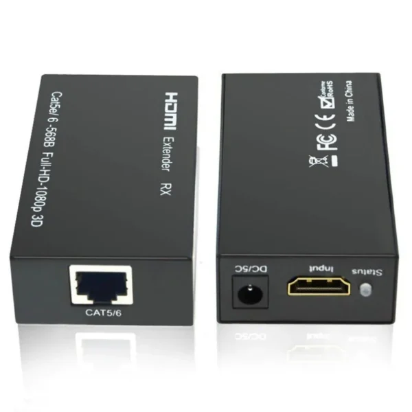 60M HDMI Cable Extender Through Cat 6