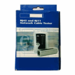RJ45 and RJ11 Network Cable Tester with battery