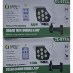 Solar Monitoring Lamp