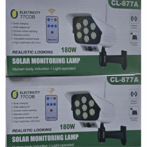 Solar Monitoring Lamp