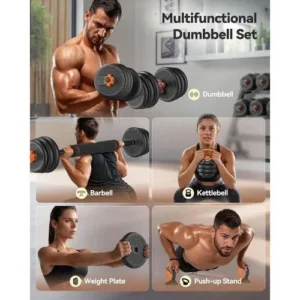 30kg adjustable kettlebells set 6 in 1